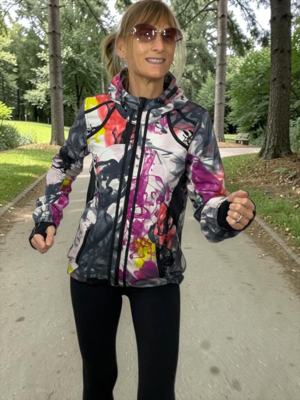 Lululemon Down Time Jacket 6 Unicorn Tears Hoodie Full Zip